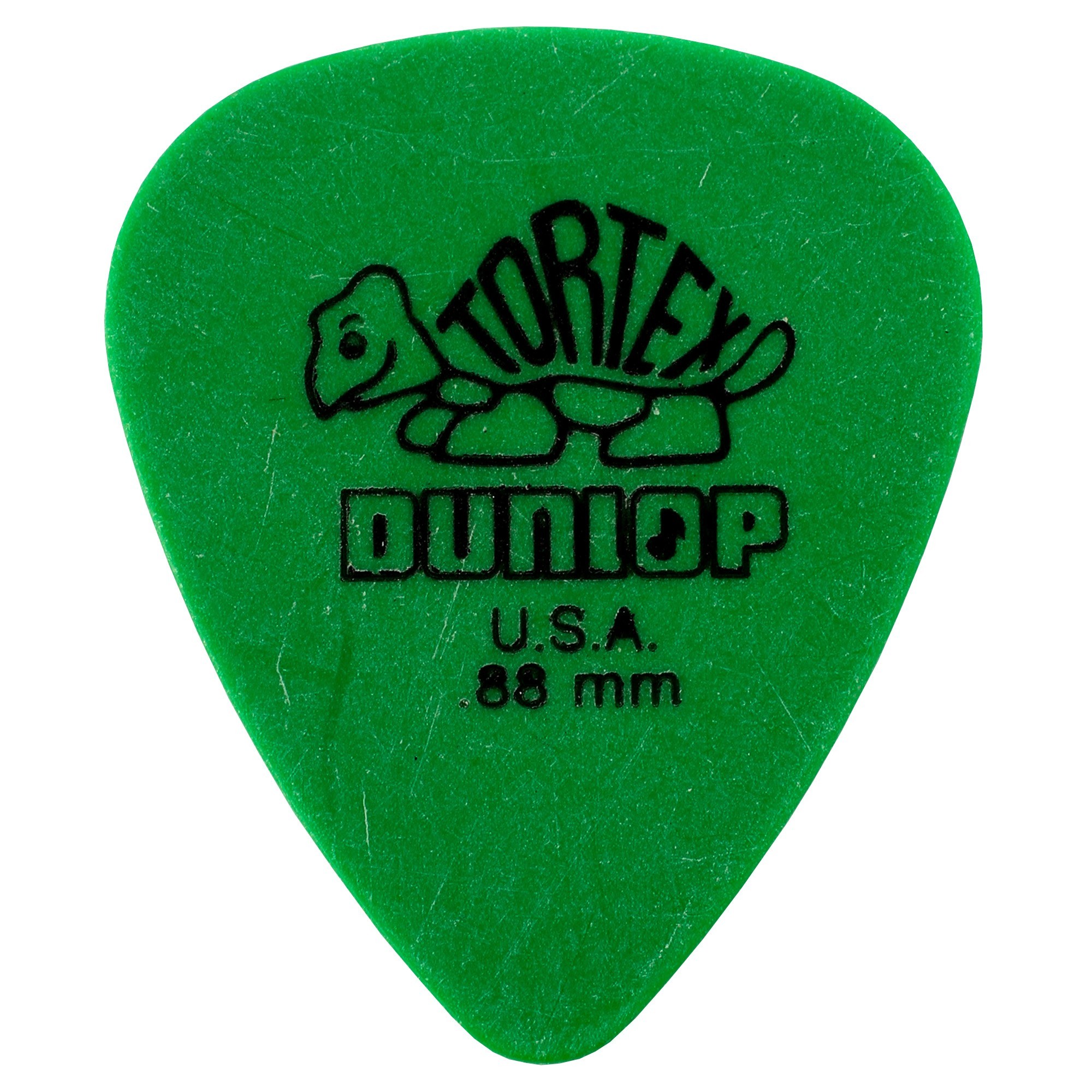 palheta tortex 0,88mm verde dunlop