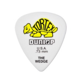 PALHETA TORTEX WEDGE 0.73MM DUNLOP