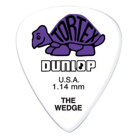 PALHETA TORTEX WEDGE 1.14MM DUNLOP