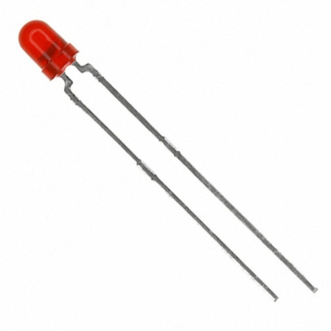 LED 3MM VERMELHO - SIMPLES