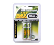 PILHA REC 1,2V - AA - 1000 MAH BR55 C/2