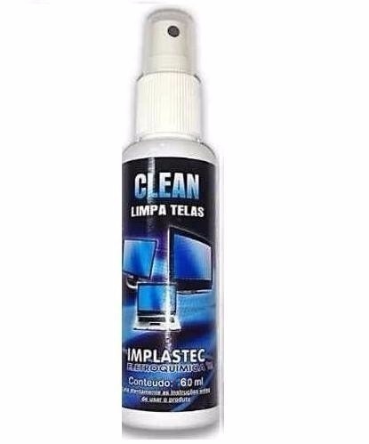 LIMPA TELAS CLEAN IMPLASTEC 120ML