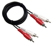 CABO DE AUDIO 2RCA + 2RCA - 2 MTS AUDIO MXT