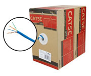 CABO DE REDE 4P X 24AWG - CAT.5 AZUL CHIP SCE