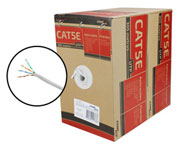 CABO DE REDE 4P X 24AWG - CAT.5 BRANCO CHIP SCE