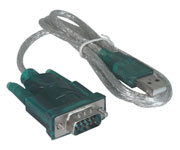 CABO CONVERSOR RS-232 - USB 1,80MTS