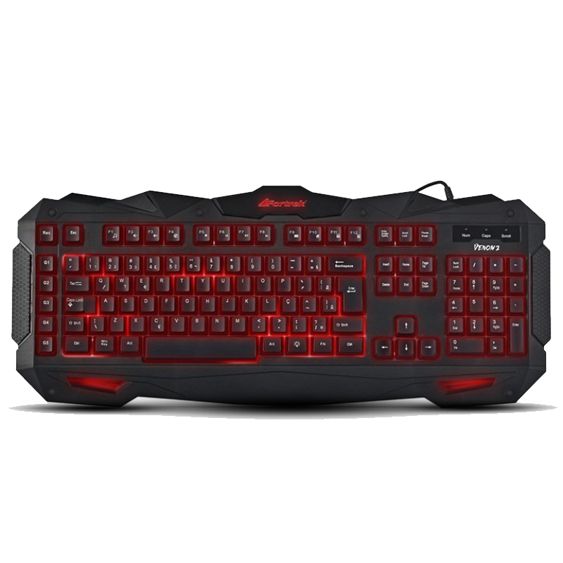 TECLADO GAMER FORTREK SPIDER GK705 PT/VM