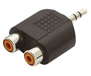 ADAPTADOR 2RCA-F X 1P2M