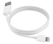 CABO USB P/ IPHONE 5 1,0MT BRANCO